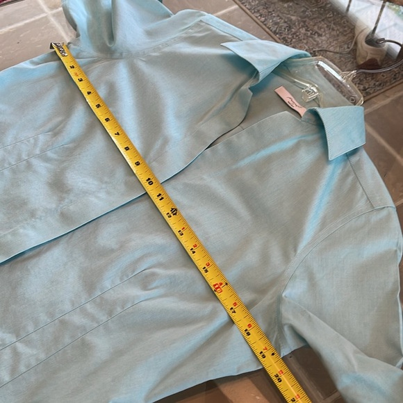 Foxcroft, fits 8-10,100% cotton,V-neck to buttons,bracelet length sleeve.As new - Picture 5 of 11